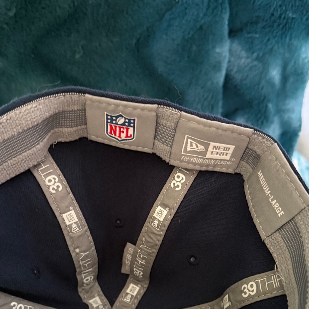 New Era Navy and Orange Denver Broncos Logo Cap - Picture 3 of 3